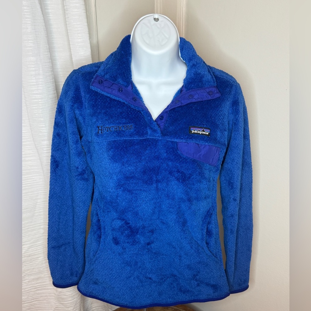 Patagonia Women’s Blue Re-Tool Snap-T Pullover